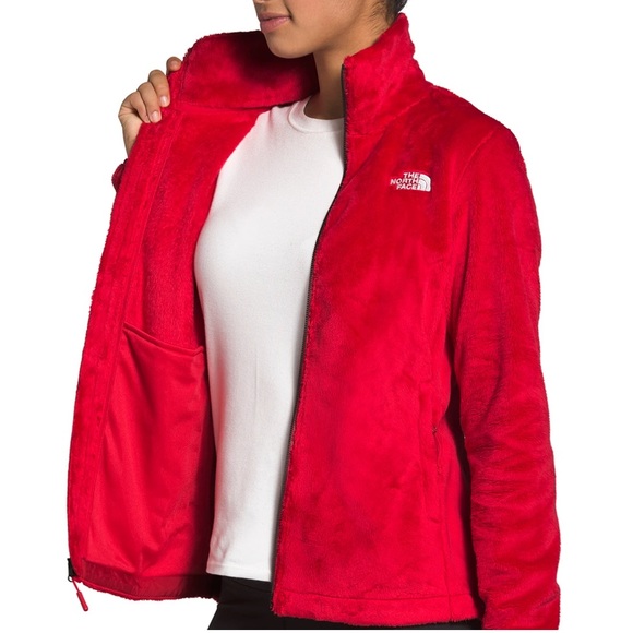 The North Face Women’s Osito Jacket In Red - Picture 9 of 10